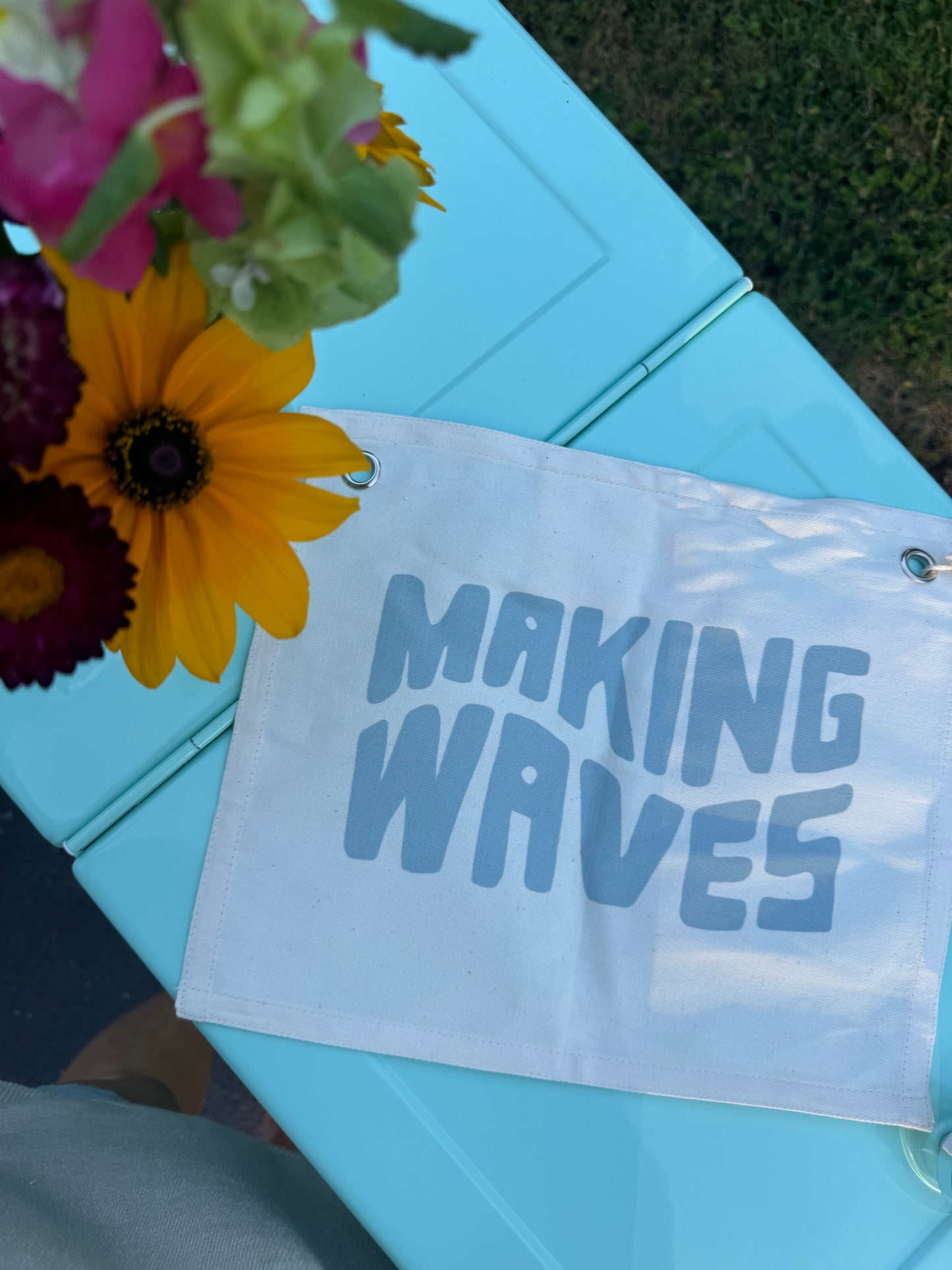 Making Waves Canvas Banner