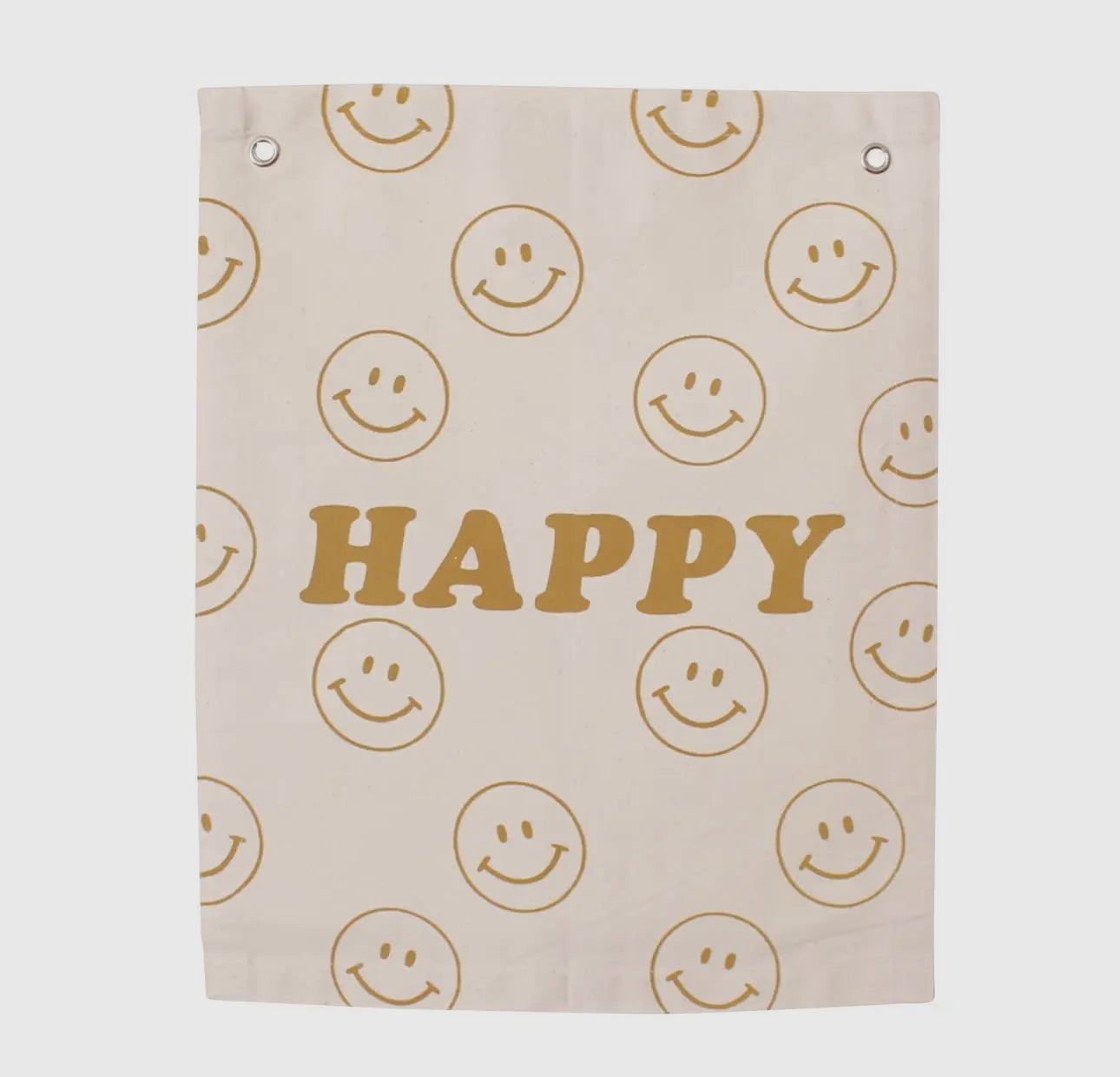 Happy Smiles Canvas Banner