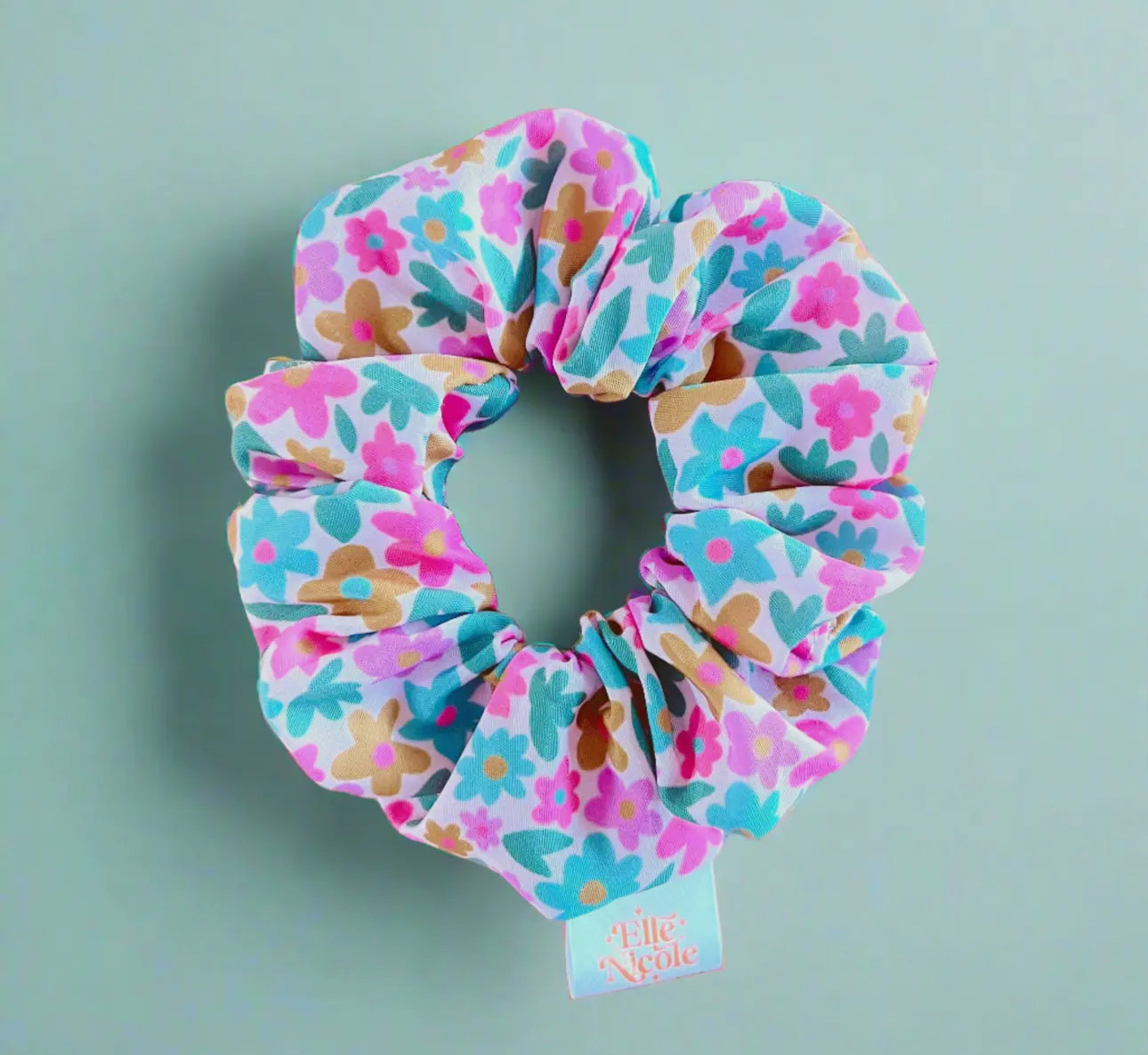 Floral Summer Scrunchies