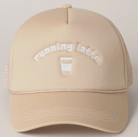 Running Latte Trucker Hat